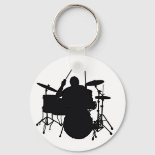 Drummer-nyckelkedja Nyckelring