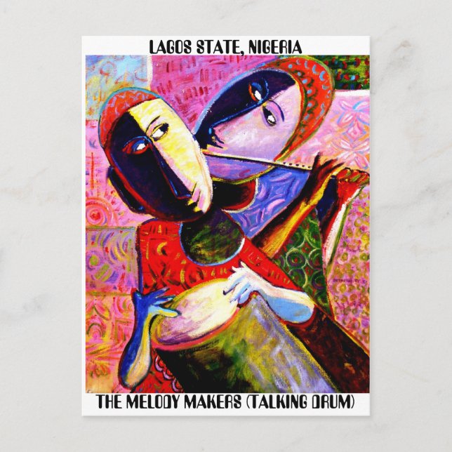 DRUMMER OCH FLUTEN, MELODY MAKERS (T... VYKORT (Framsida)