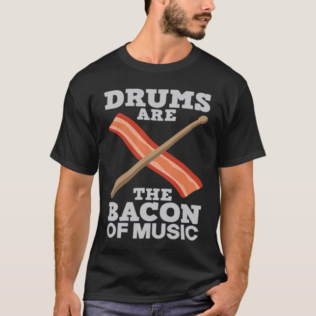 Drummer Outfit for a Percussion Player T Shirt (Framsida)