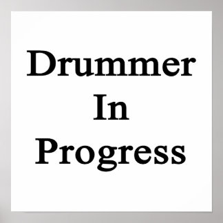 Drummer pågår poster