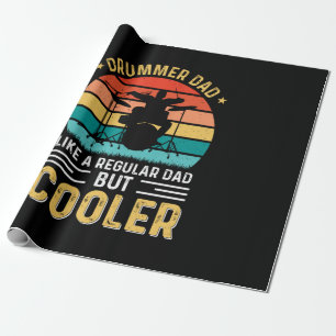 Drummer Pappa Presentpapper