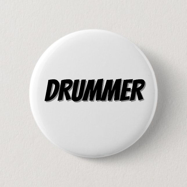 DRUMMER PIN KNAPP (Framsida)