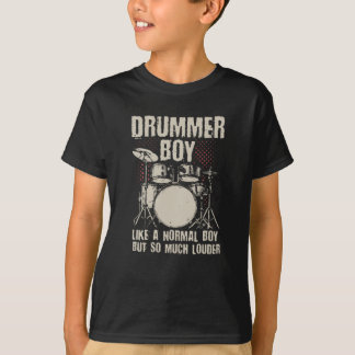 Drummer pojke| Drummer Drummer Gift T Shirt
