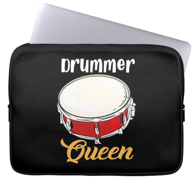 Drummer Queen Laptop Fodral (Framsidan)