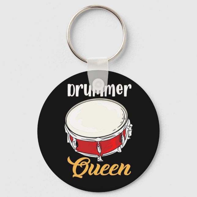 Drummer Queen Nyckelring (Framsida)