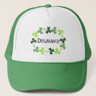 Drummer Shamrock Oval Keps