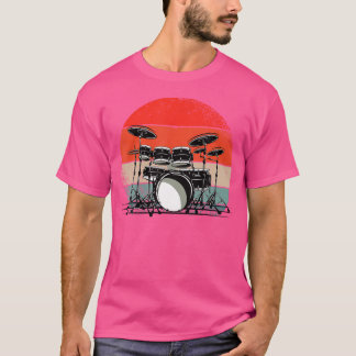 Drummer Shirt Drums Drum Player Drum Kit T Shirt