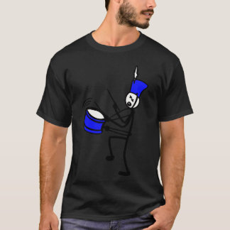 Drummer swinging family t shirt