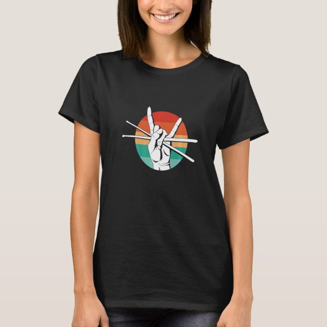 Drummer T Shirt (Framsida)