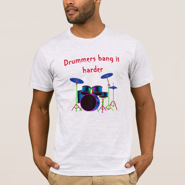 Drummer T Shirt (Framsida)