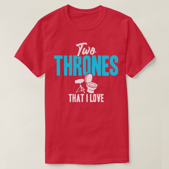 Drummer två trottoner som jag Kärlek T Shirt (Design framsida)