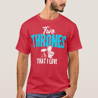 Drummer två trottoner som jag Kärlek T Shirt
