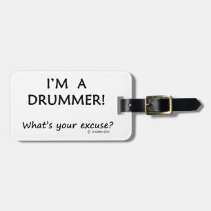 Drummer Ursäkta Bagagebricka