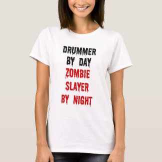 Drummer Zombie Sayer T-shirt