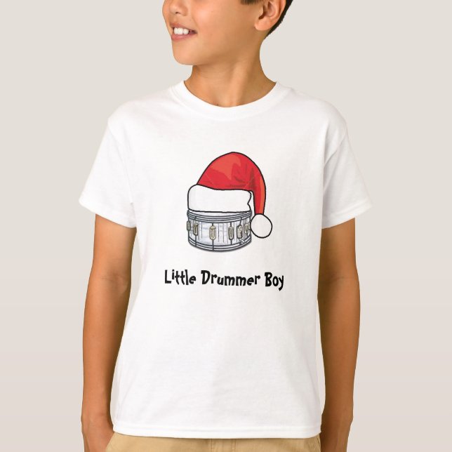 drummerboy lite handelsresandepojke t shirt (Framsida)