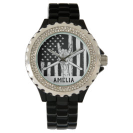 Drummers - Anpassat namn Armbandsur