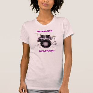Drummers flickvän tee shirt