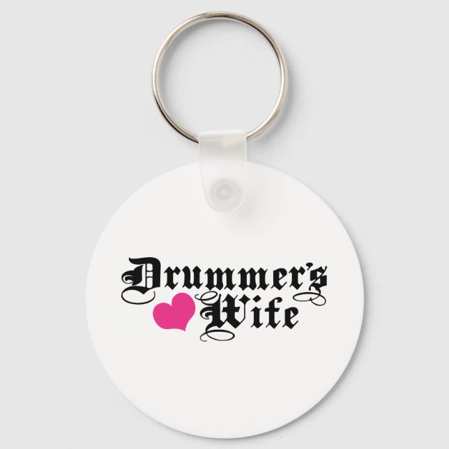 Drummers fru nyckelring (Framsida)