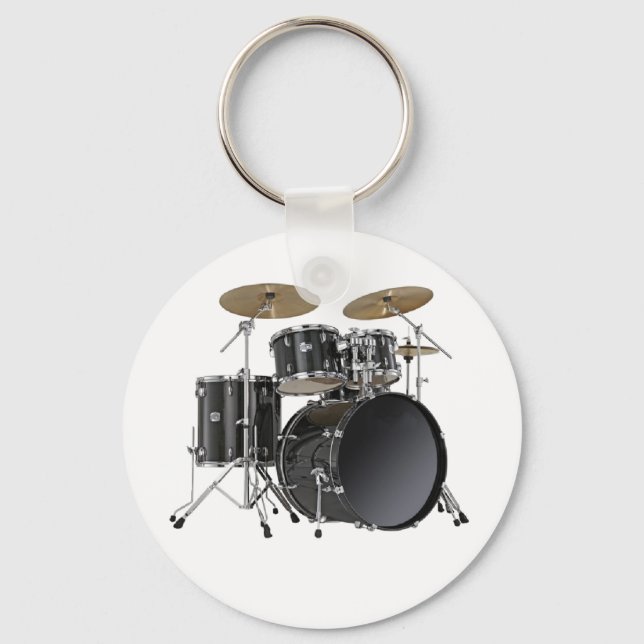 Drummers Keychain Nyckelring (Framsida)