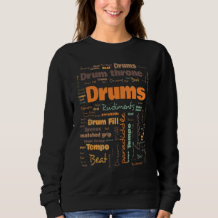 Drummers terminologi, vanligen använda termer t shirt