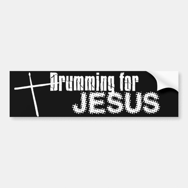 Drumming.for.JESUS Bildekal (Framsidan)
