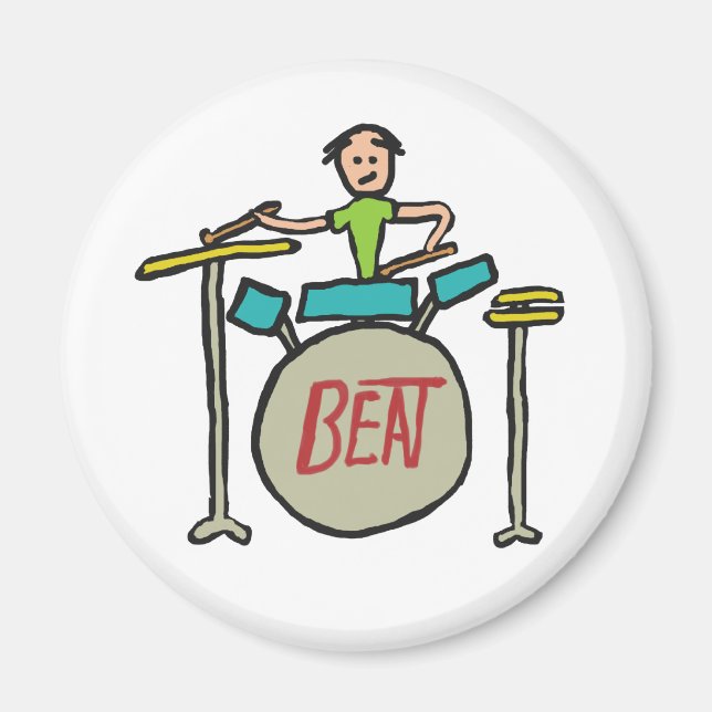 Drumming Magnet (Framsidan)