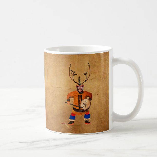 Drumming Shaman Kaffemugg (Höger)