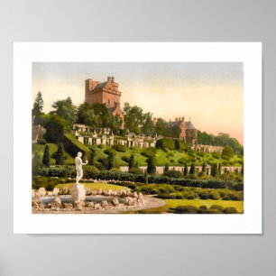 Drummond Castle, Perthshire Scotland Poster