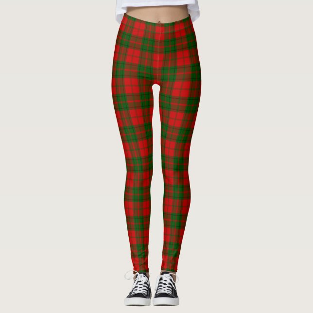 Drummond Clan Tartan Leggings (Framsida)