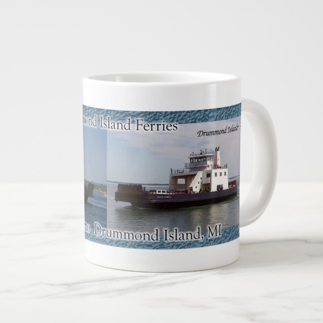 Drummond Island Ferries jumbo mugg (Framsida höger)