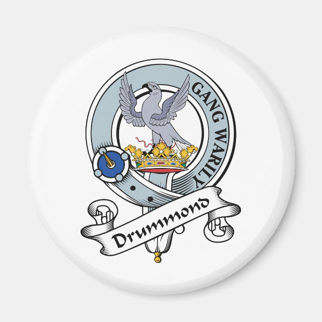Drummond Klan Badge Magnet (Framsidan)