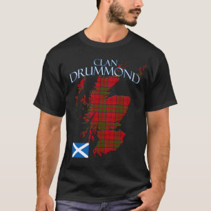 Drummond Scottish Klan Tartan Scotland T Shirt