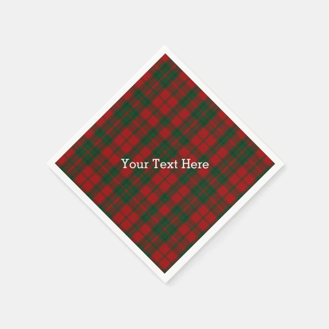 Drummond Tartan Play Papper Napkins Pappersservett (Hörn)