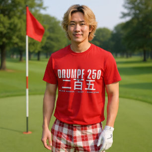 Drumpf 250 二百五 : Dum Person Idiot Enkelskalle T Shirt
