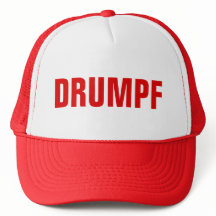 "DRUMPF-" truckerkeps: Anti-Trumf hatt