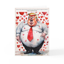 Drumpf Valentine Day Card