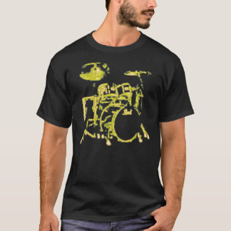 Drums 24 Neon Gult T Shirt
