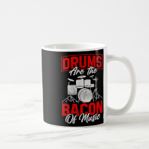 Drums är musikens kopia Bbq Kött Drumming Kaffemugg