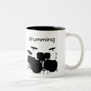 Drums Design Coffee Mugg