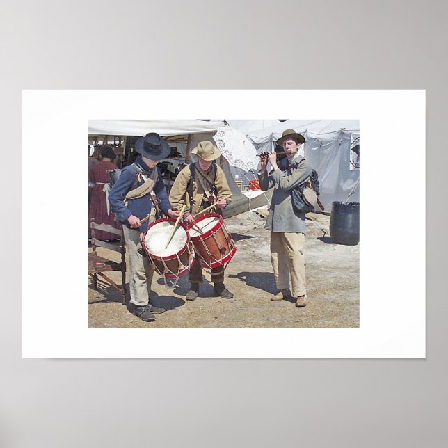 Drums & Flute Poster (Framsidan)