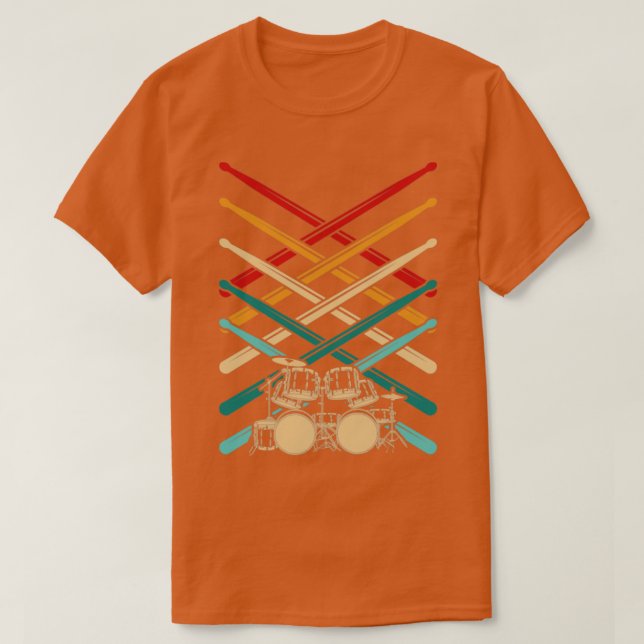 Drums för persionsdiskar t shirt (Design framsida)