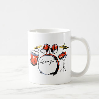 drums kaffemugg