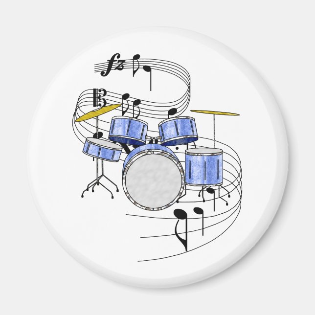 Drums Magnet (Framsidan)