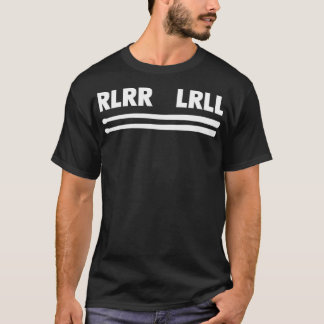 Drums Paradiddle RLRLRLL Drummer T Shirt