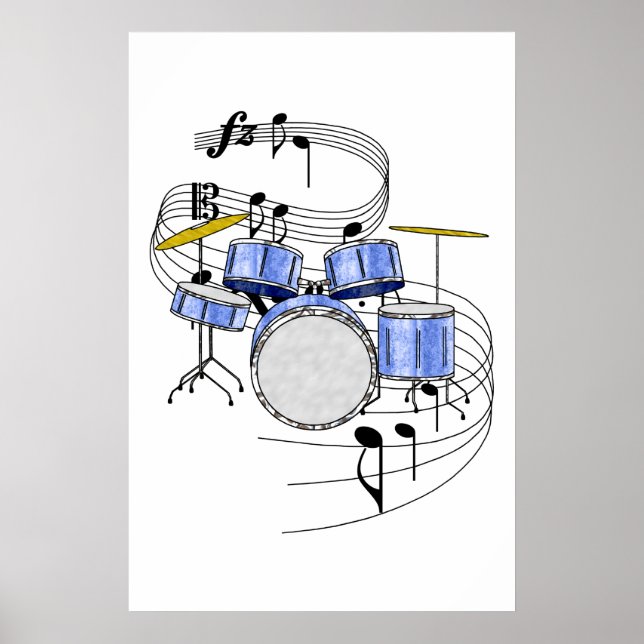 Drums Poster (Framsidan)