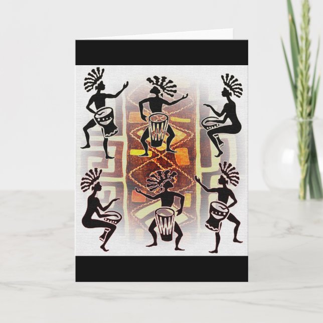 Drums rytm kort (Framsida)