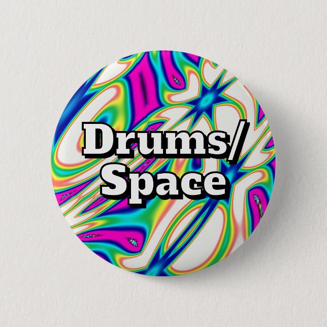 Drums/Space (you may change the words) Knapp (Framsida)