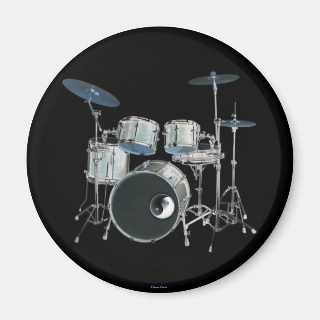 Drums & Yin-Yang Magnet (Framsidan)