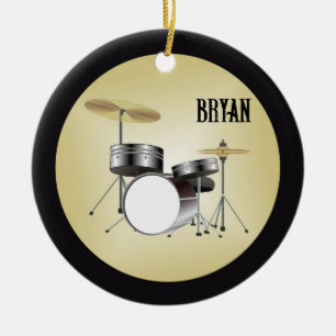 Drumset Personlig jul Ornament