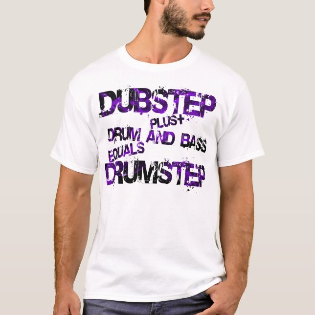 Drumstep T-tröja Tee Shirt (Framsida)